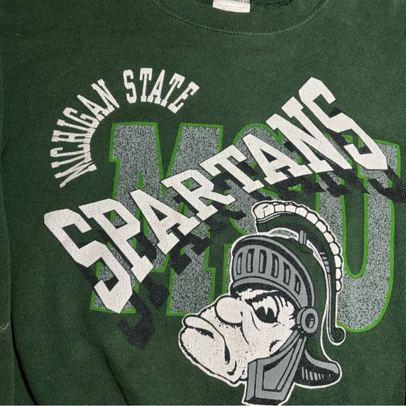 Vintage 90s Michigan State Spartans - Picture 2 of 3